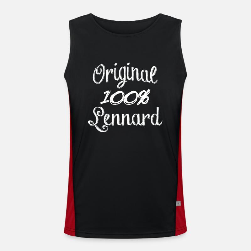 Original 100% Lennard Débardeur respirant contrasté Homme 
