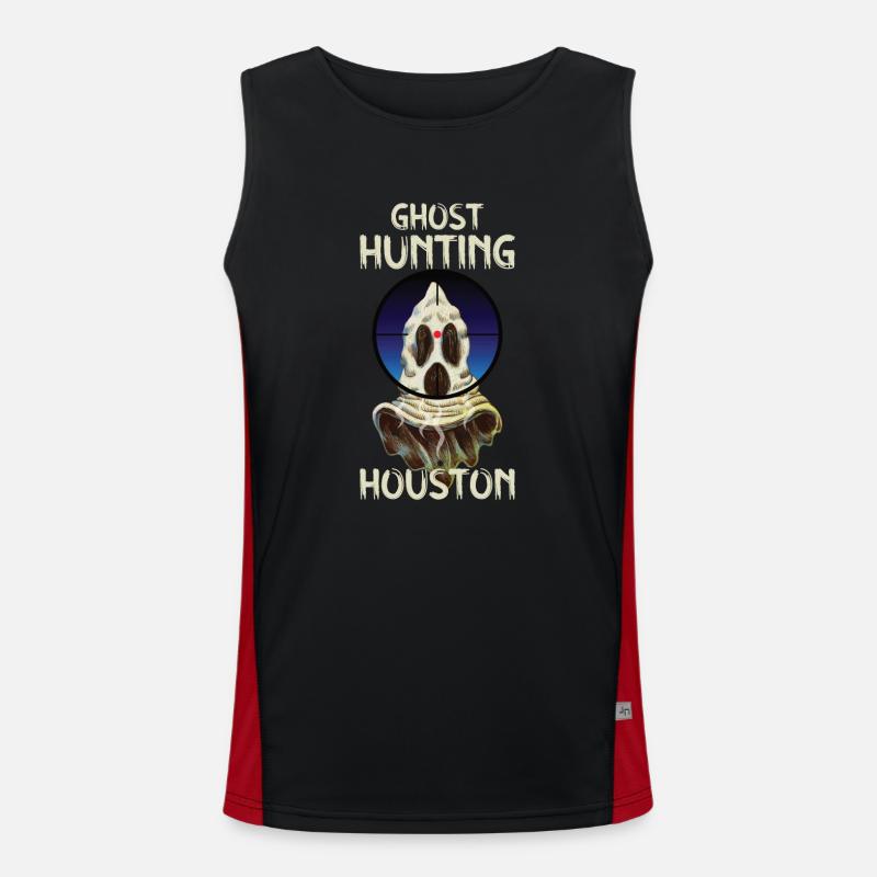 Enquêteur paranormal Houston Ghost Hunter Ghost Débardeur respirant contrasté Homme 