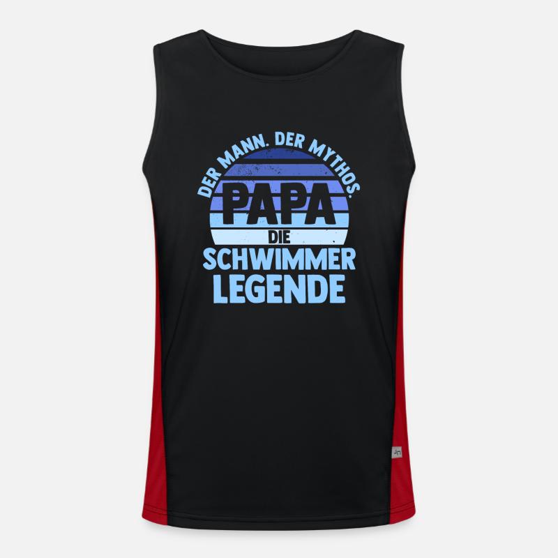 Schullehrerin Lehrerin Funktionelles Kontrast-Tank Top für Männer 