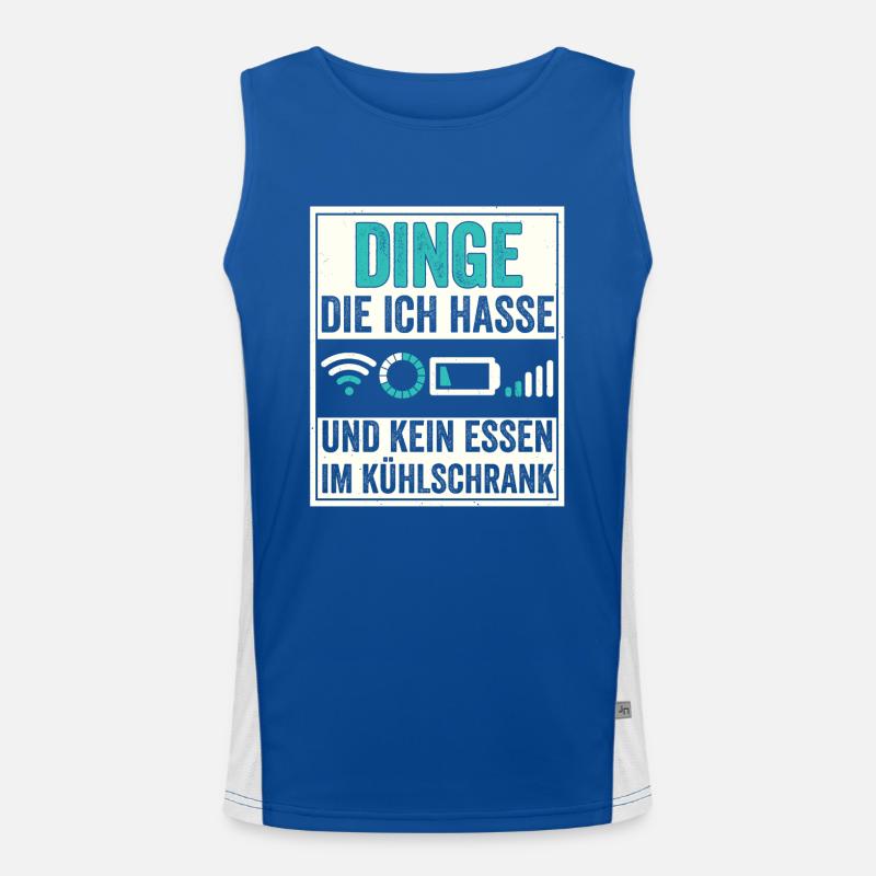 Die vier Reiter der modernen Apocalypse Funktionelles Kontrast-Tank Top für Männer 