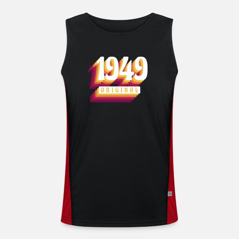 1949 Original. Coole Geschenkidee zum Geburtstag Funktionelles Kontrast-Tank Top für Männer 