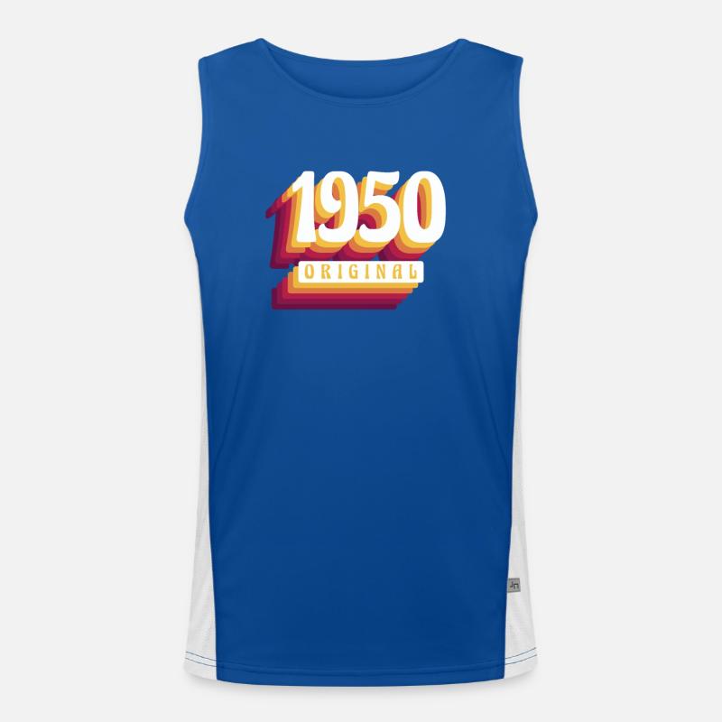 1950 Original. Coole Geschenkidee zum Geburtstag Funktionelles Kontrast-Tank Top für Männer