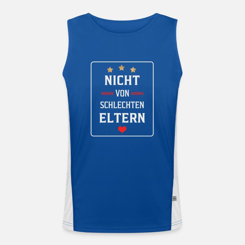 Nicht von schlechten Eltern Funktionelles Kontrast-Tank Top für Männer 