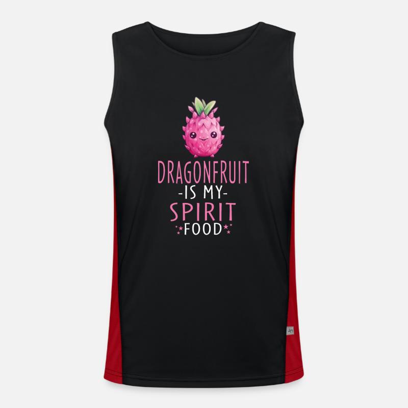 Dragon Fruit Kawaii Débardeur respirant contrasté Homme 