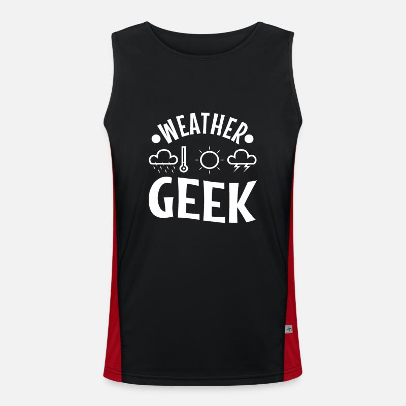 Météo Geek Débardeur respirant contrasté Homme 
