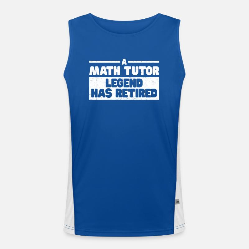 Tutor Geschenk Tutor Funktionelles Kontrast-Tank Top für Männer 