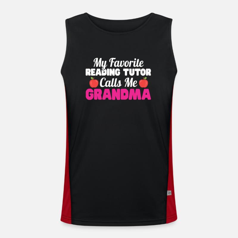 Tutor Geschenk Tutor Funktionelles Kontrast-Tank Top für Männer 