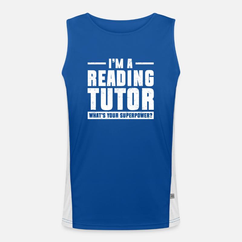 Tutor Geschenk Tutor Funktionelles Kontrast-Tank Top für Männer 