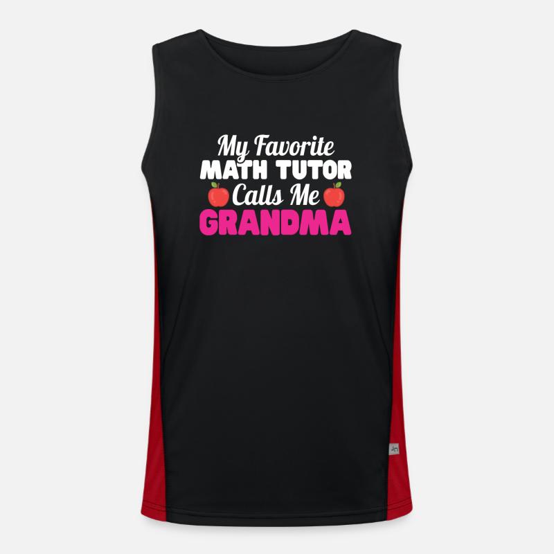 Tutor Geschenk Tutor Funktionelles Kontrast-Tank Top für Männer 