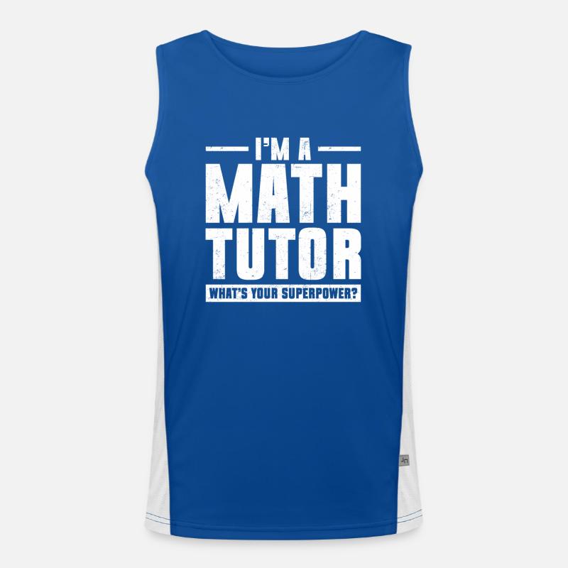 Tutor Geschenk Tutor Funktionelles Kontrast-Tank Top für Männer 