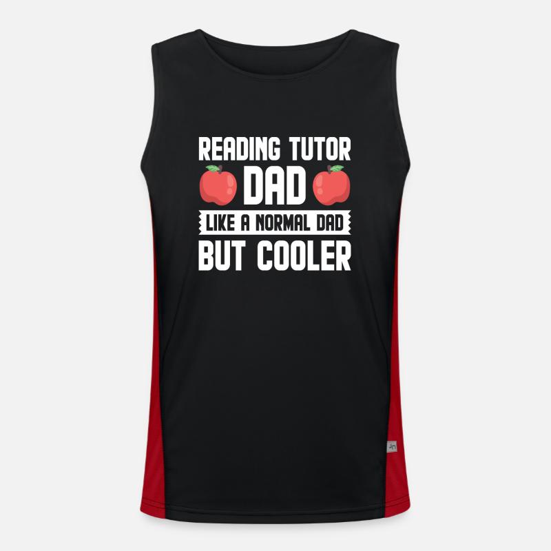 Tutor Geschenk Tutor Funktionelles Kontrast-Tank Top für Männer 