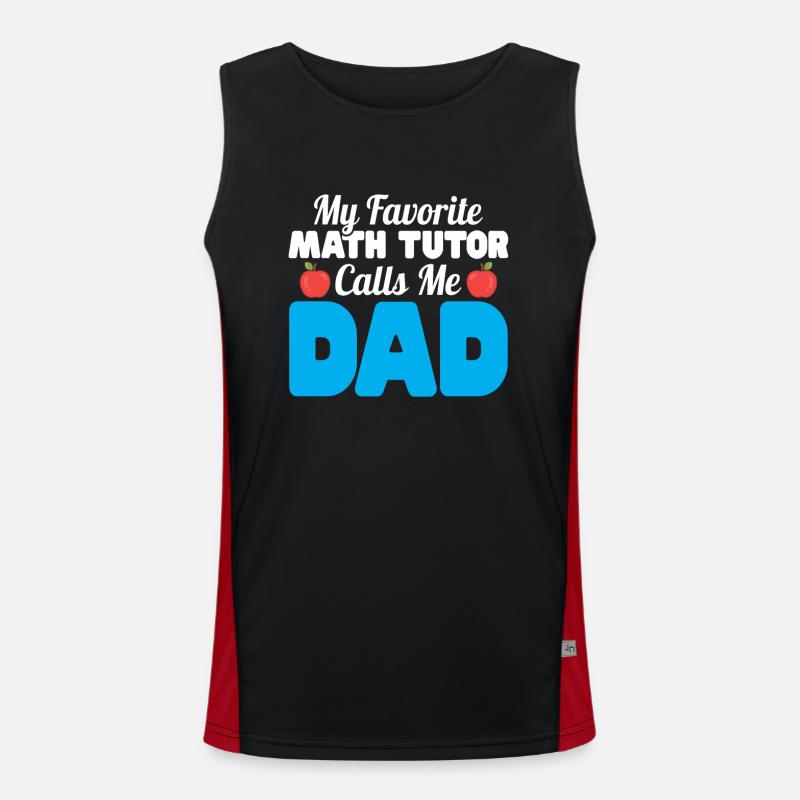 Tutor Geschenk Tutor Funktionelles Kontrast-Tank Top für Männer 