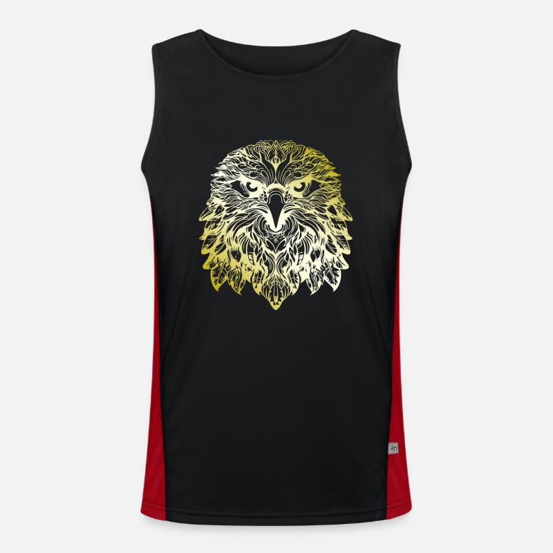 Mandala Aigle or Débardeur respirant contrasté Homme 