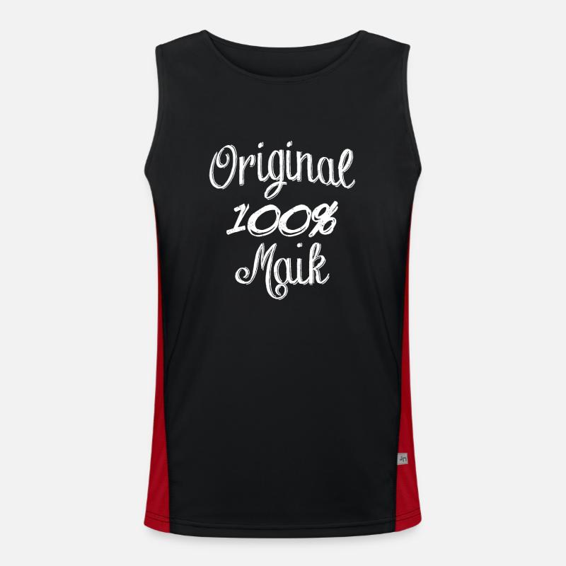 100% Original Maik Men's Functional Contrast Tank Top 