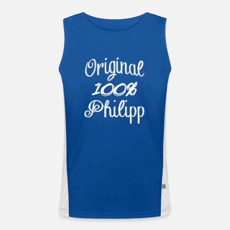 100 % original Philipp Débardeur respirant contrasté Homme 