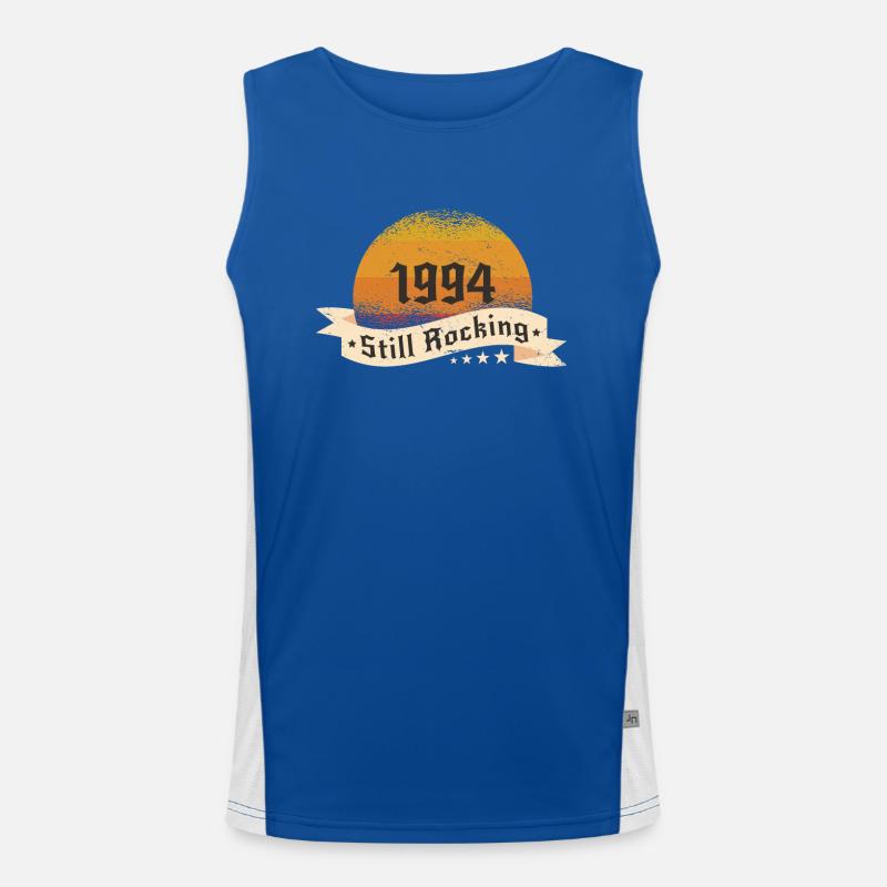 1994 Still rockin - Cooles Geburtstagsgeschenk Funktionelles Kontrast-Tank Top für Männer 