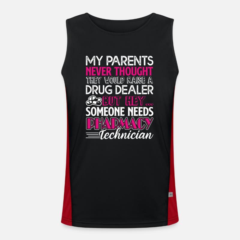 Pharmacy Technician Need Pharmacy Technician Men's Functional Contrast Tank Top 