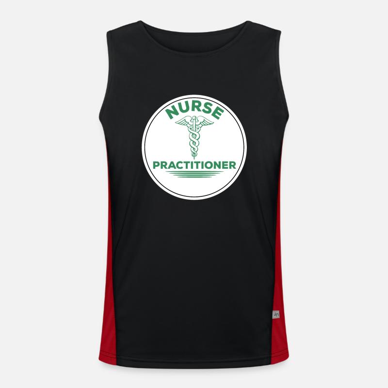 Advanced Practice Nurse Funktionelles Kontrast-Tank Top für Männer 