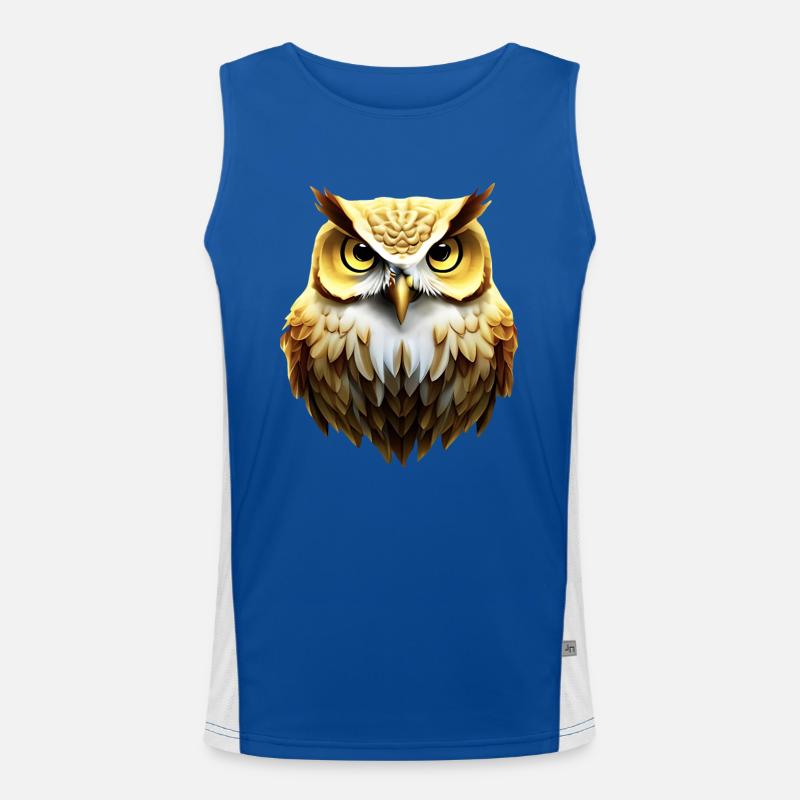 Owl Men's Functional Contrast Tank Top 