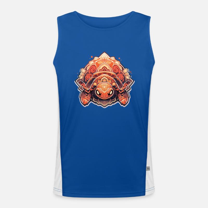 Turtle Men's Functional Contrast Tank Top 