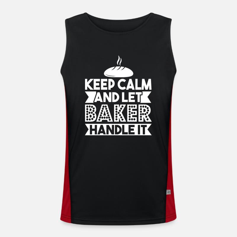 Baker Let The Baker Handle It Men's Functional Contrast Tank Top 