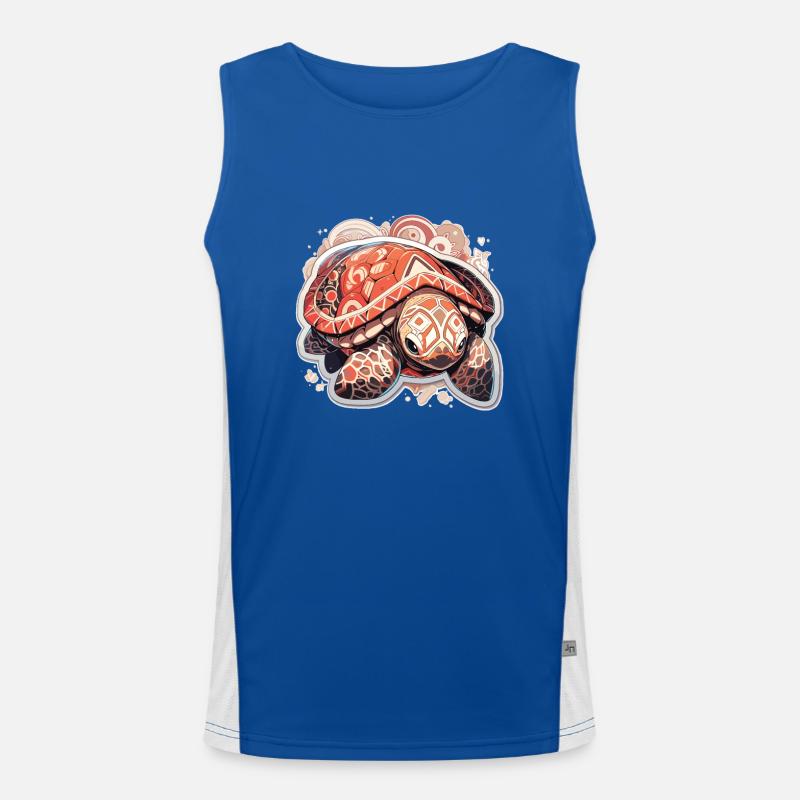 Turtle Men's Functional Contrast Tank Top 