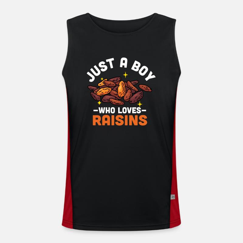 Raisins secs Débardeur respirant contrasté Homme 