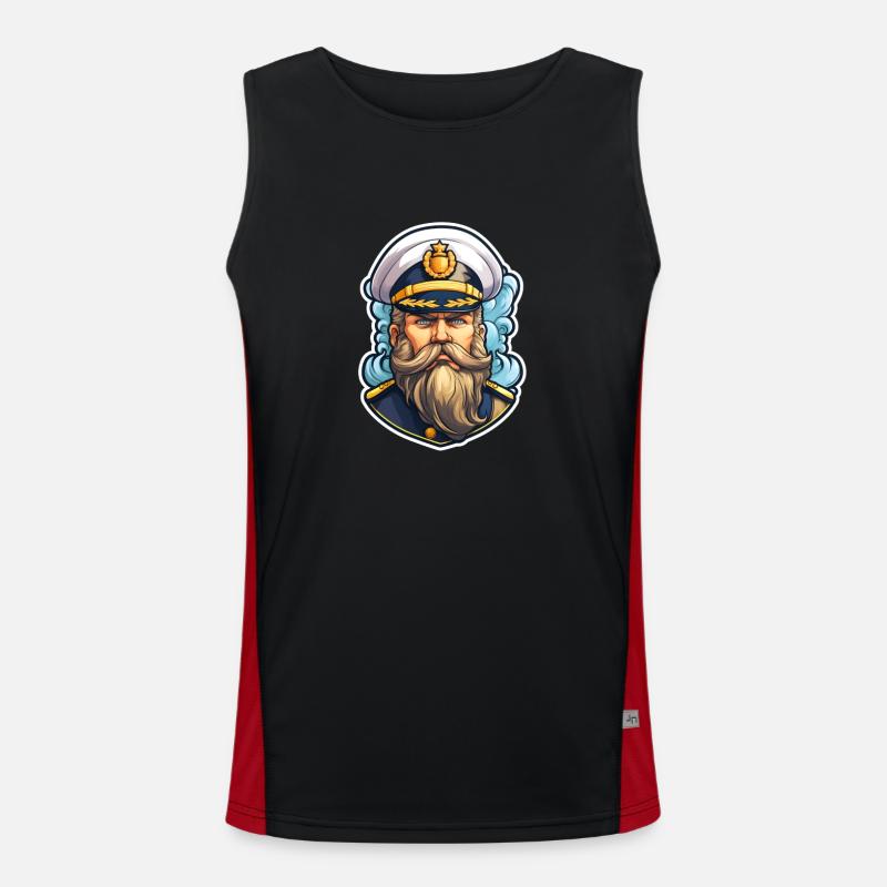 Sailor Old Man Débardeur respirant contrasté Homme 
