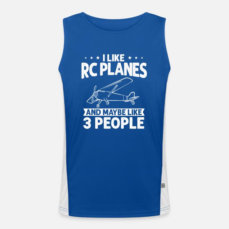 Modèle d’avion télécommandé Débardeur respirant contrasté Homme 