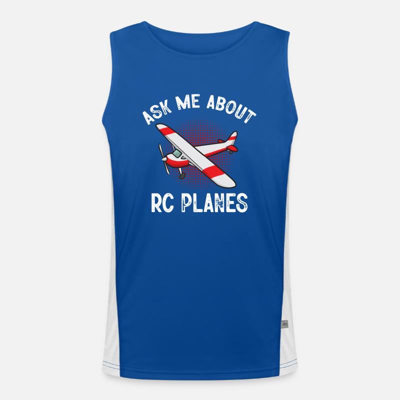 Modèle d’avion télécommandé Débardeur respirant contrasté Homme 