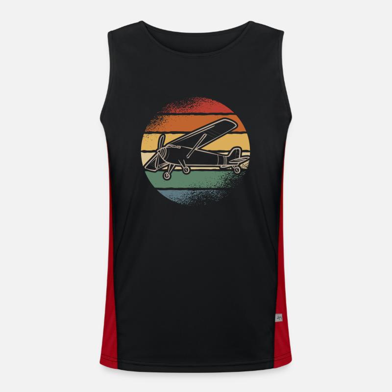 Modèle d’avion télécommandé Débardeur respirant contrasté Homme 