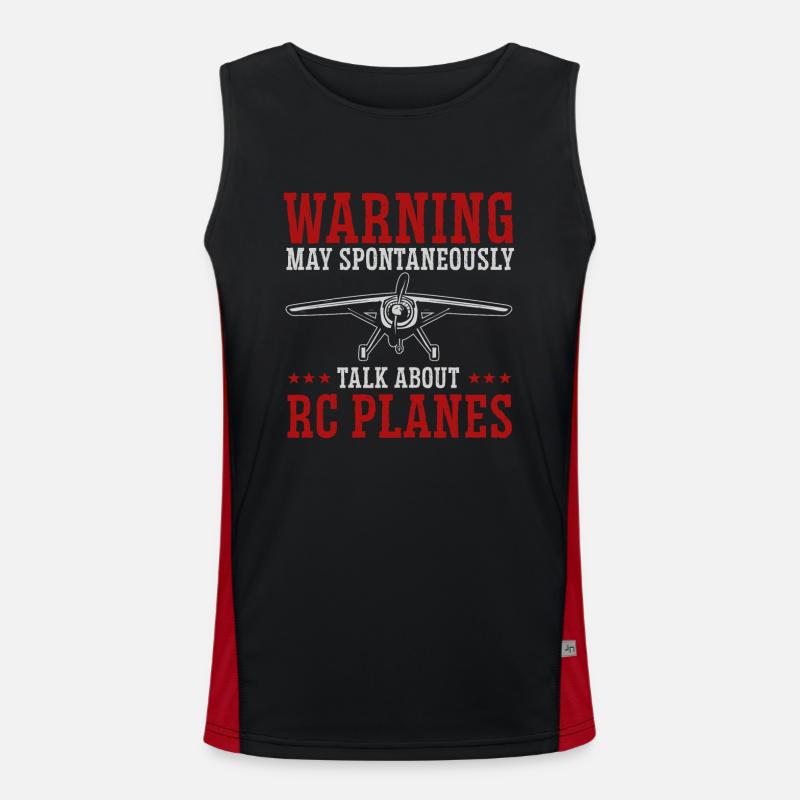Modèle d’avion télécommandé Débardeur respirant contrasté Homme 