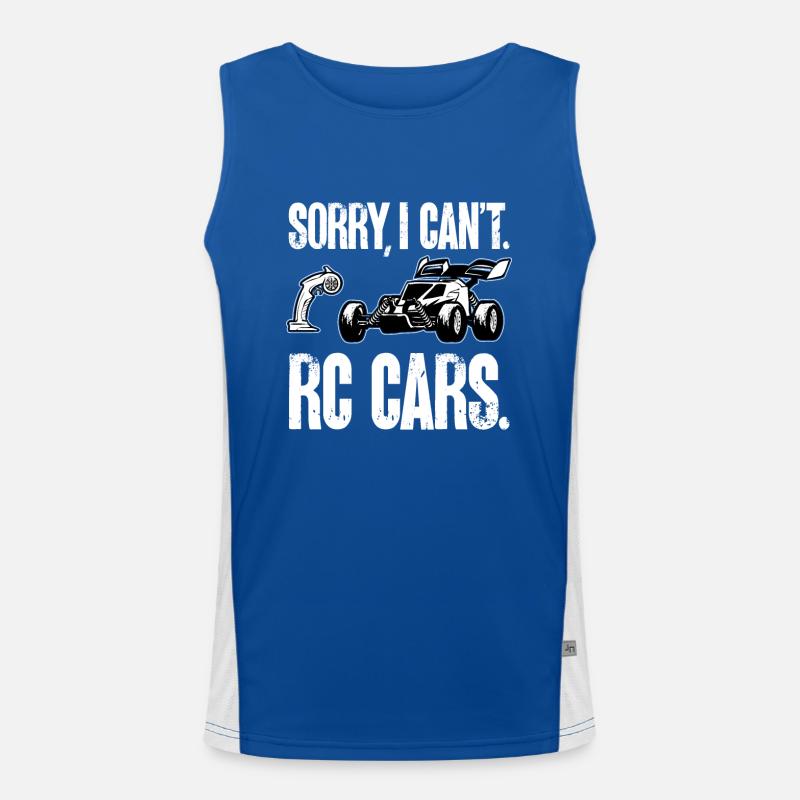 RC Car Ferngesteuertes Auto Funktionelles Kontrast-Tank Top für Männer 