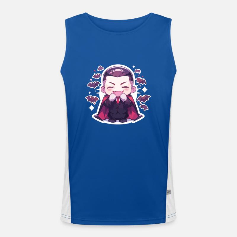 Vampire Men's Functional Contrast Tank Top 