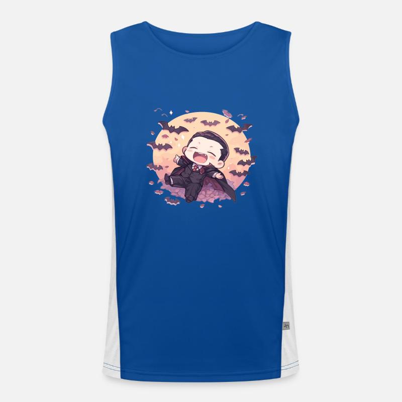 Vampire Men's Functional Contrast Tank Top 