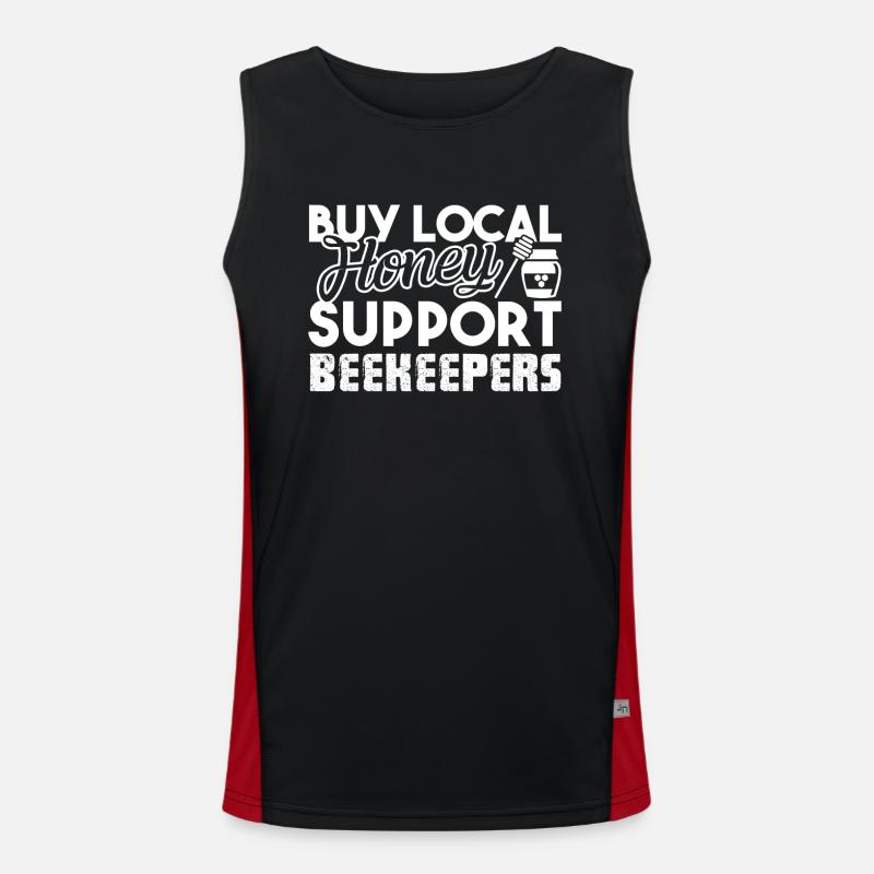 Beekeeper Support Beekeepers Men's Functional Contrast Tank Top 