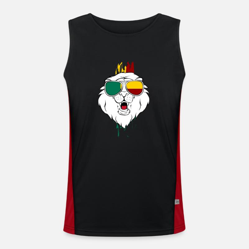 Benin Men's Functional Contrast Tank Top 