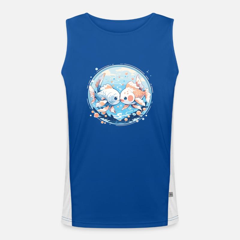 Goldfish Men's Functional Contrast Tank Top 