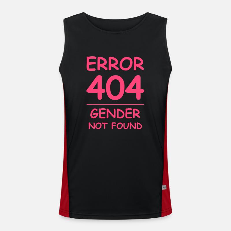 gender not found Error 404 Débardeur respirant contrasté Homme 