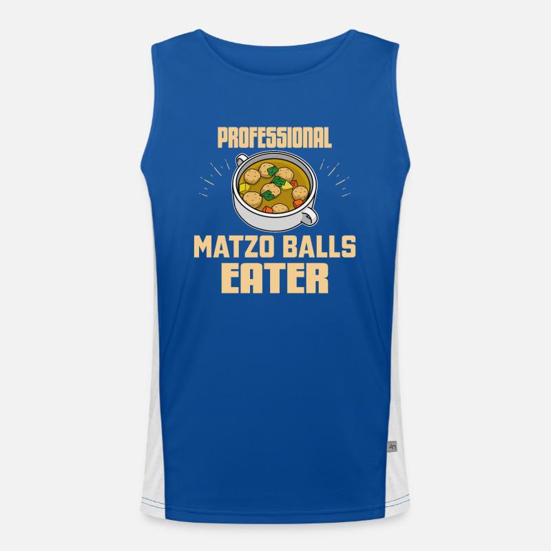 Pesach Kosher Shalom Passover Kitchen Dish Men's Functional Contrast Tank Top 