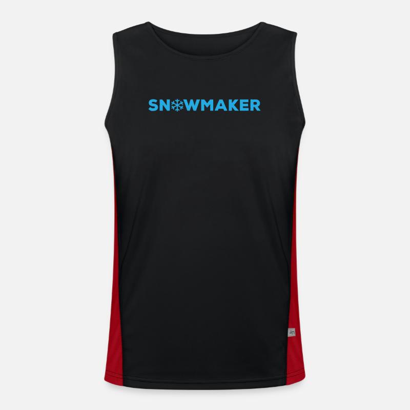 Cadeau Snowmaker Débardeur respirant contrasté Homme 