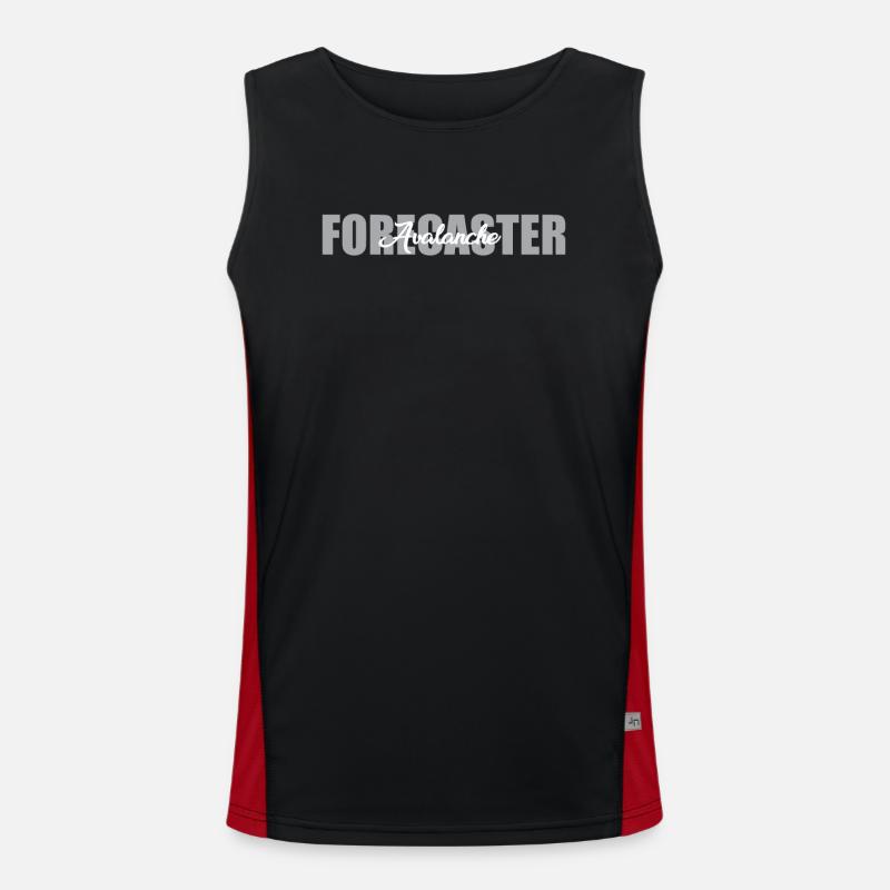 Avalanche forecasters Men's Functional Contrast Tank Top 