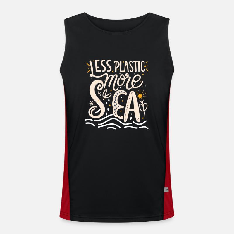Environment Men's Functional Contrast Tank Top 