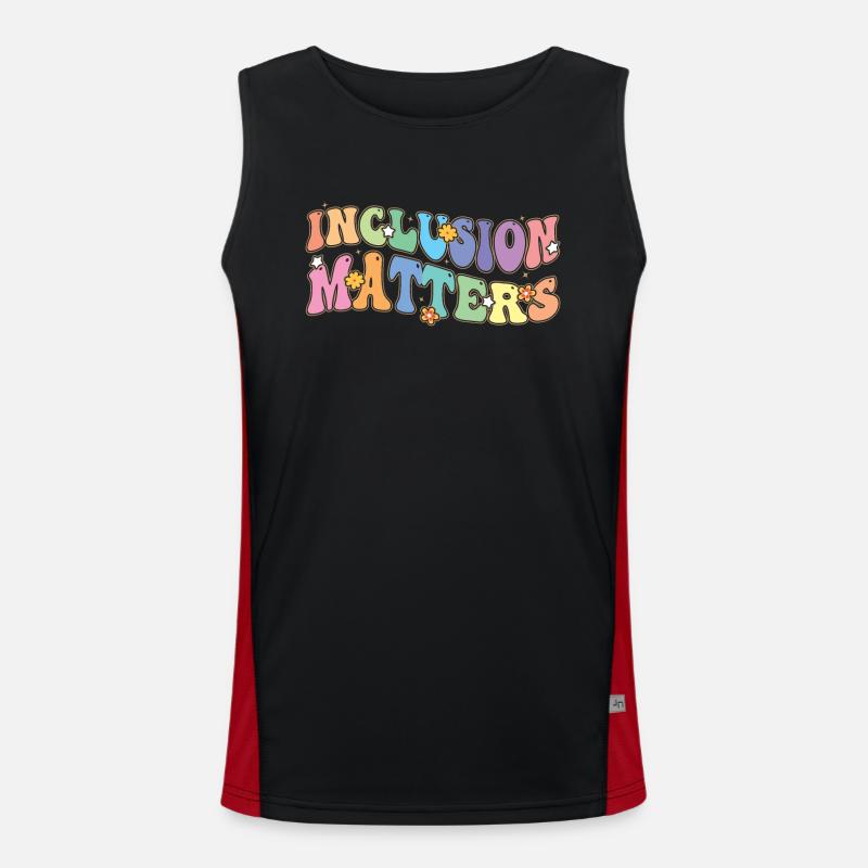 Questions relatives à la conception de l’inclusion - Inclusion Débardeur respirant contrasté Homme 