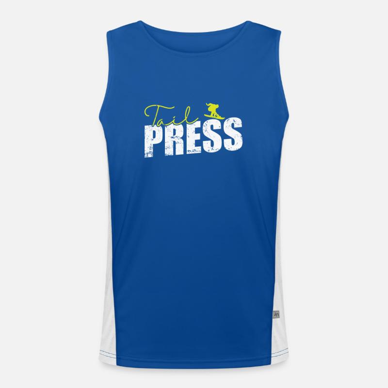 Tail Press Snowboard Men's Functional Contrast Tank Top 