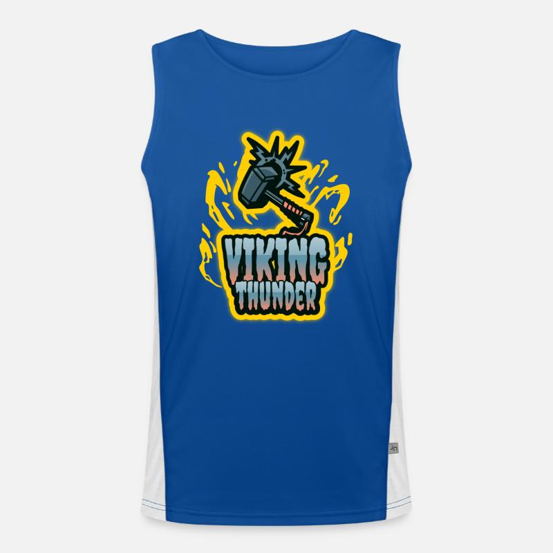 Style de jeu Viking Thunder Débardeur respirant contrasté Homme 