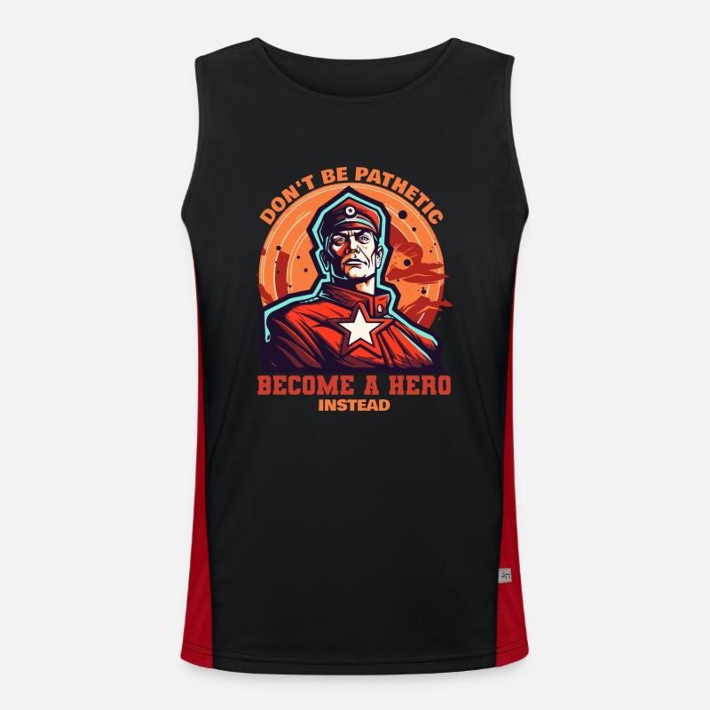 Devenez un héros du peuple Débardeur respirant contrasté Homme 