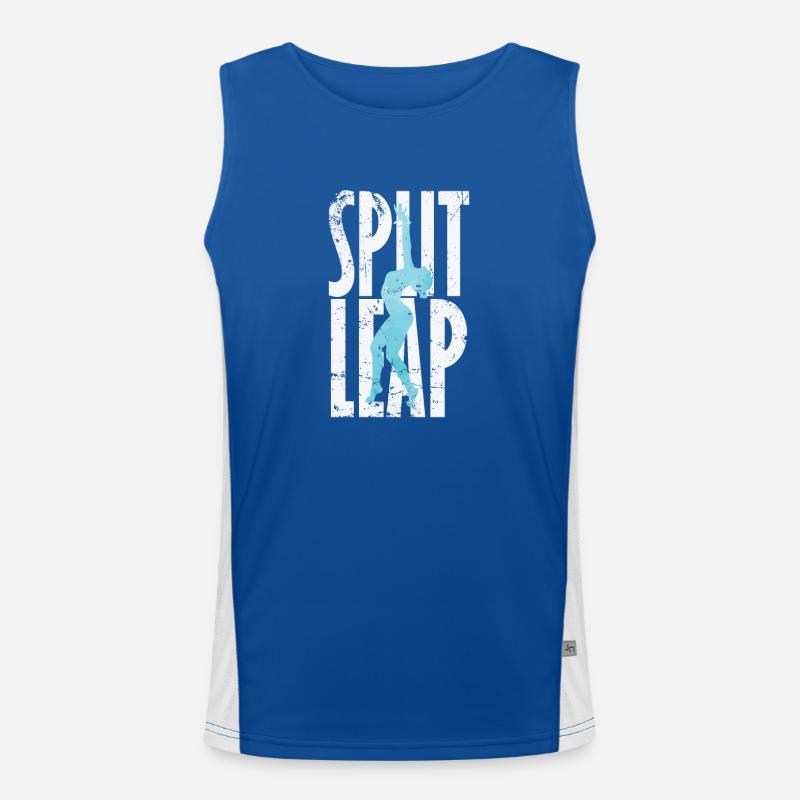 Split Leap Ballet Men's Functional Contrast Tank Top 