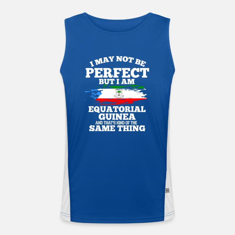 Equatorial Guinea Men's Functional Contrast Tank Top 