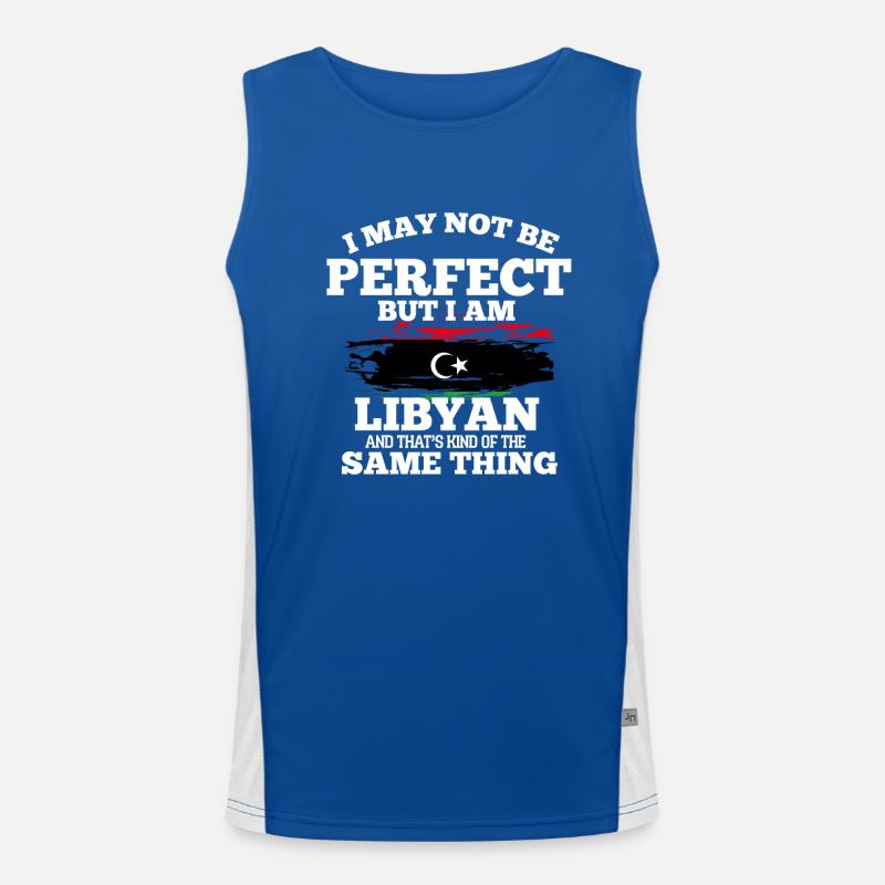 Libya Men's Functional Contrast Tank Top 